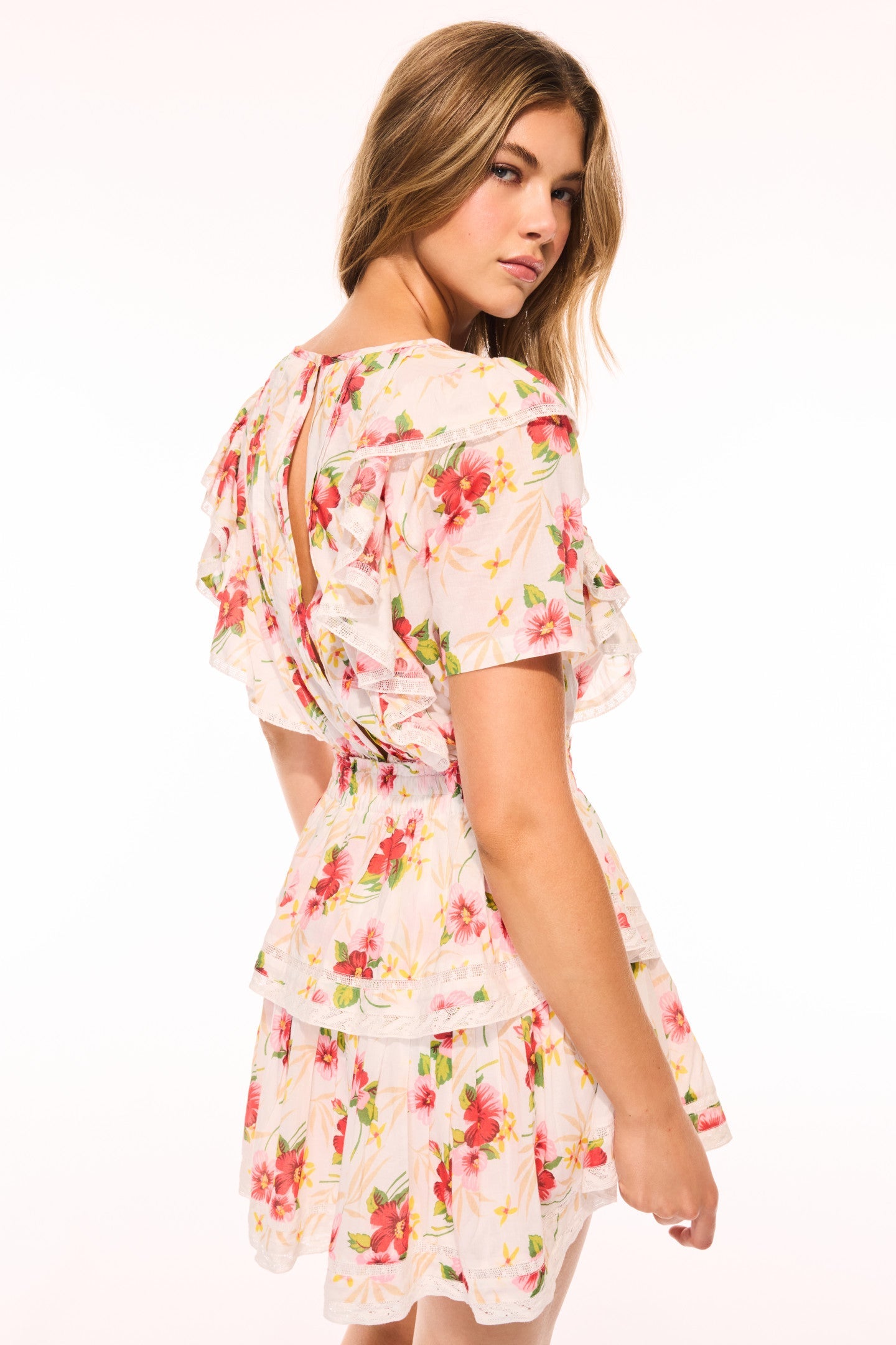 Mini-robe en coton recyclé Natasha
