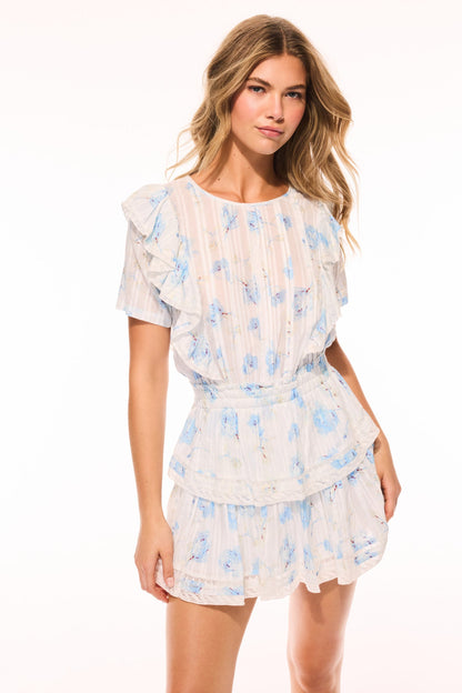 Mini-robe en coton recyclé Natasha