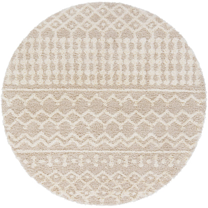 Livabliss Newton Geometric Moroccan Trellis Shag Area Rug
