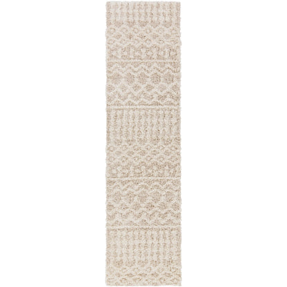 Livabliss Newton Geometric Moroccan Trellis Shag Area Rug