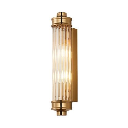 Nordic Postmodern Wall Sconce, European Wall Light in Simple Vintage Glass Crystal