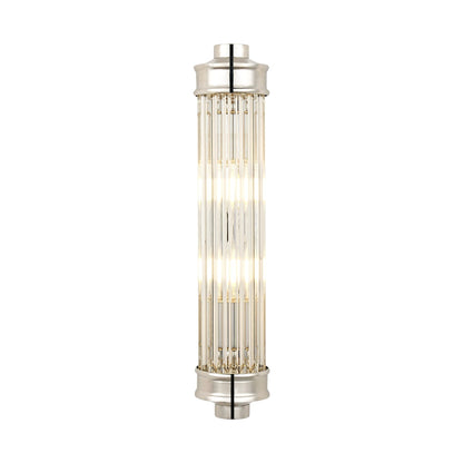 Nordic Postmodern Wall Sconce, European Wall Light in Simple Vintage Glass Crystal