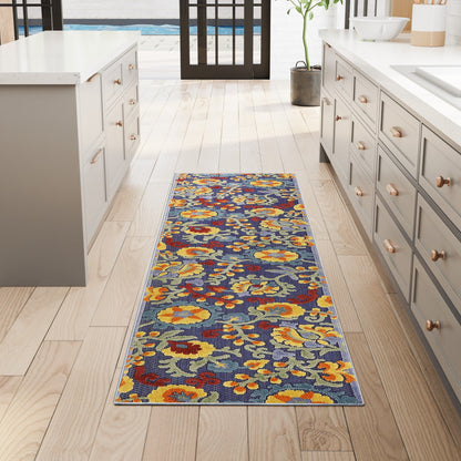 Nourison Alice Indoor/Outdoor Floral Area Rug