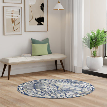 Nourison Alice Indoor/Outdoor Floral Area Rug