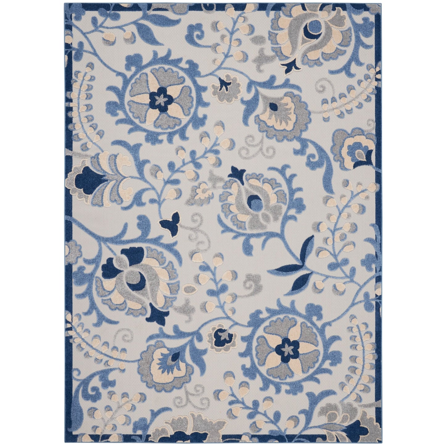 Nourison Alice Indoor/Outdoor Floral Area Rug