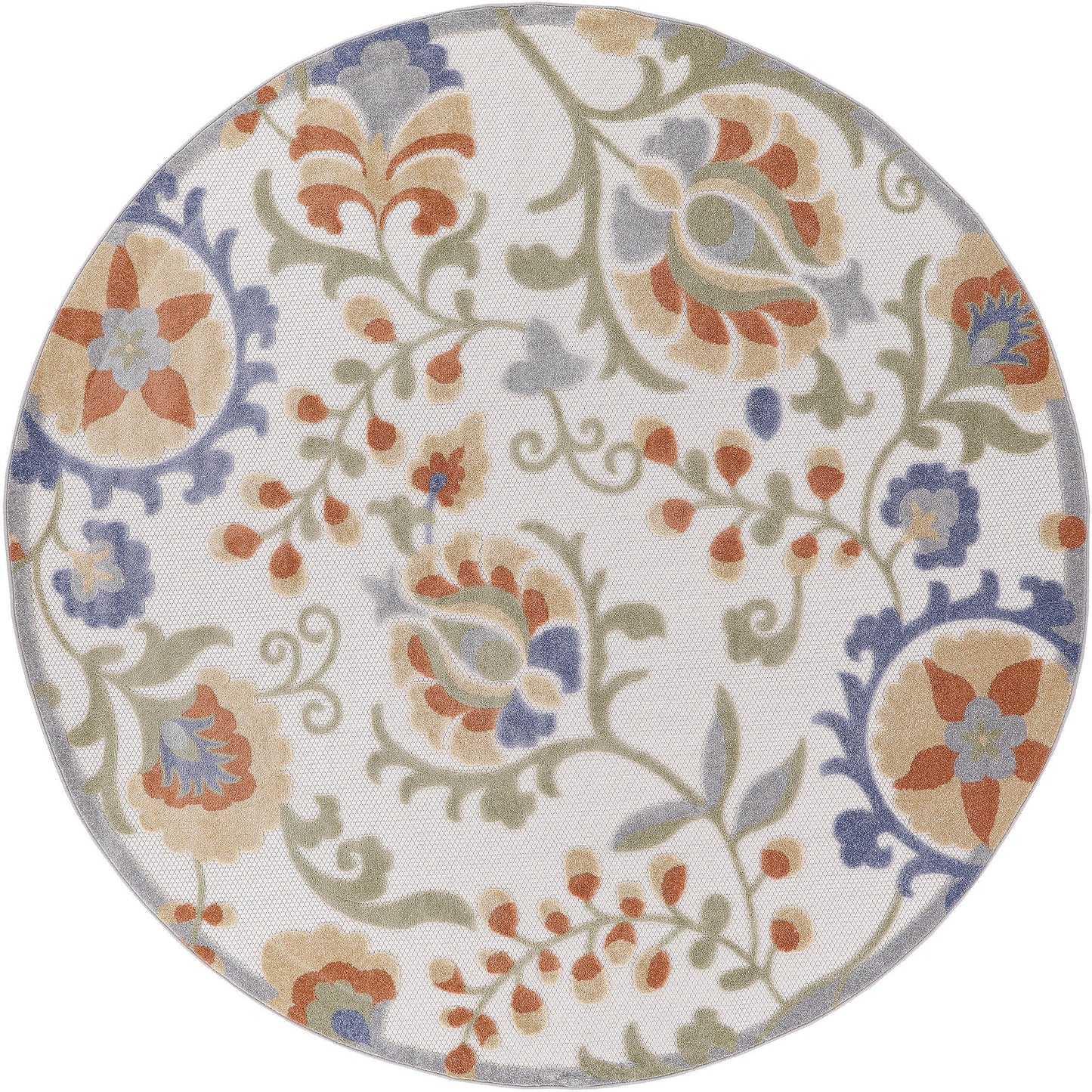 Nourison Alice Indoor/Outdoor Floral Area Rug