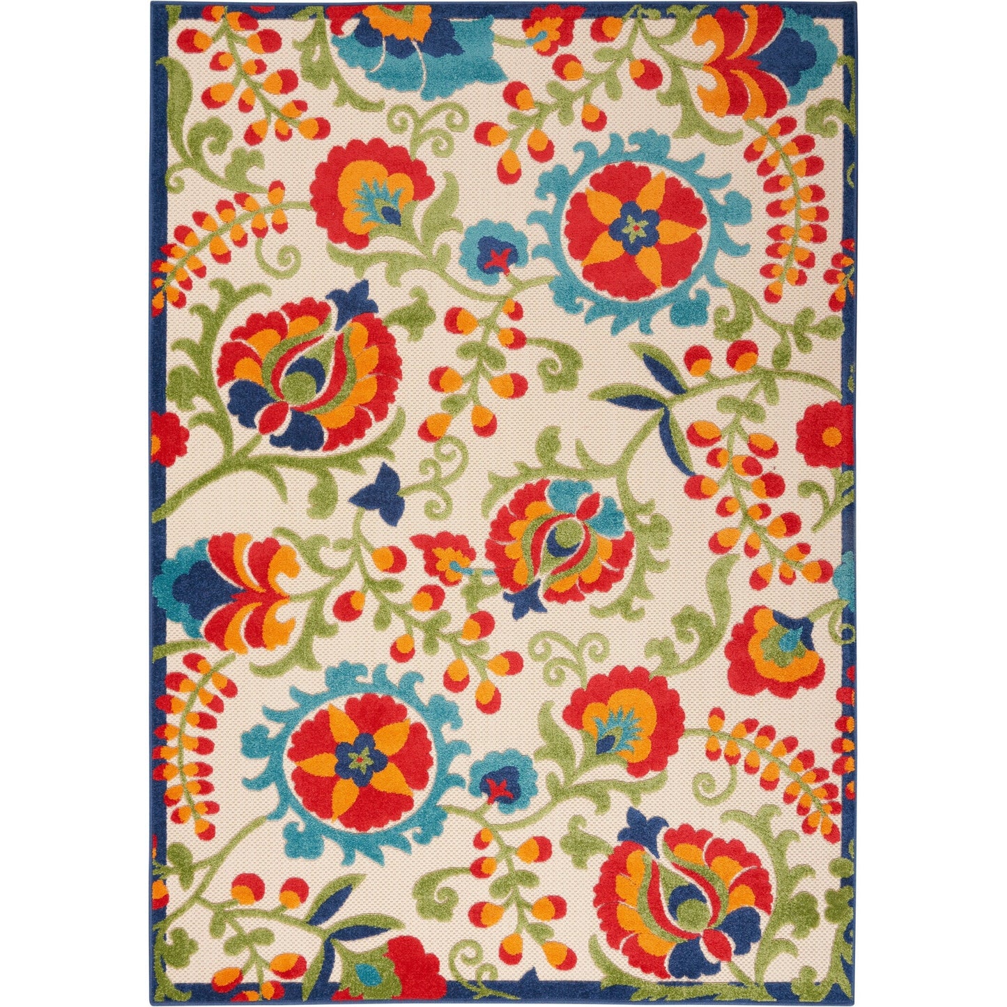 Nourison Alice Indoor/Outdoor Floral Area Rug