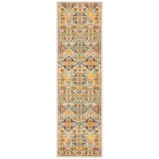 Nourison Allur Contemporary Boho Floral Medallion Area Rug