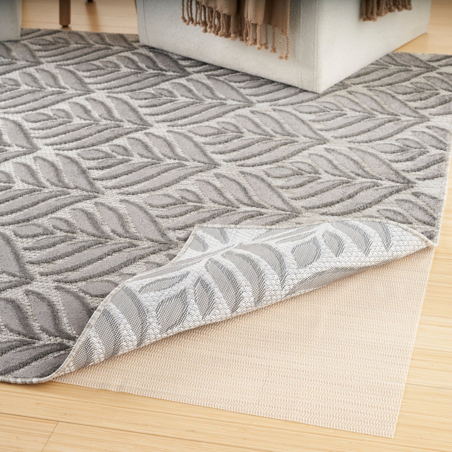 Nourison Anchor-Loc Indoor Rug Pad - Ivory