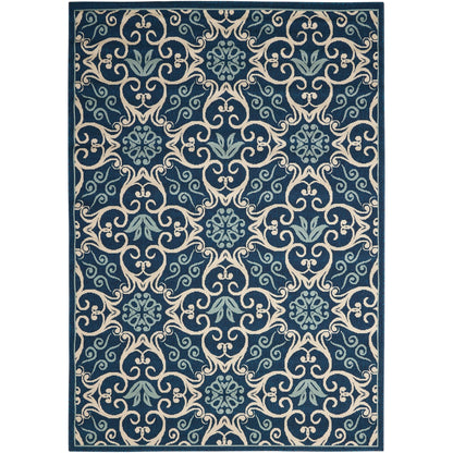 Nourison Caribbean Floral Geometric Indoor/Outdoor Area Rug