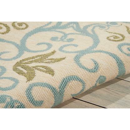 Nourison Caribbean Floral Geometric Indoor/Outdoor Area Rug