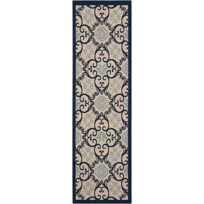 Nourison Caribbean Floral Geometric Indoor/Outdoor Area Rug