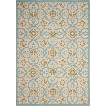 Nourison Caribbean Floral Geometric Indoor/Outdoor Area Rug