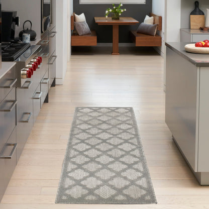 Nourison Easy Care Indoor/Outdoor Moroccan Trellis Area Rug