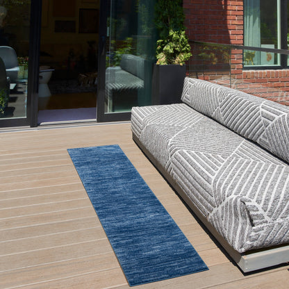 Nourison Essentials Solid Contemporary Indoor/Outdoor Area Rug