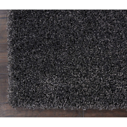 Nourison Malibu Shag Modern Plush Solid Area Rug