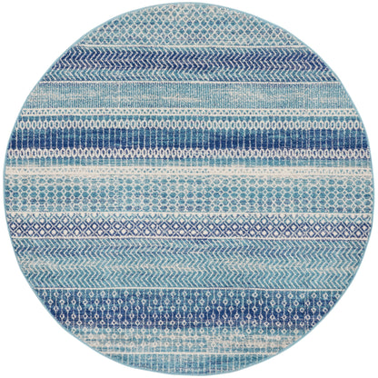 Nourison Passion Indigo Blue Coastal Geometric Area Rug
