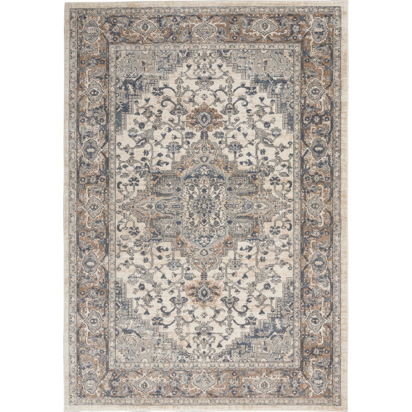 Nourison Quarry Indoor only Persian Area Rug.