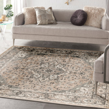 Nourison Quarry Indoor only Persian Area Rug.
