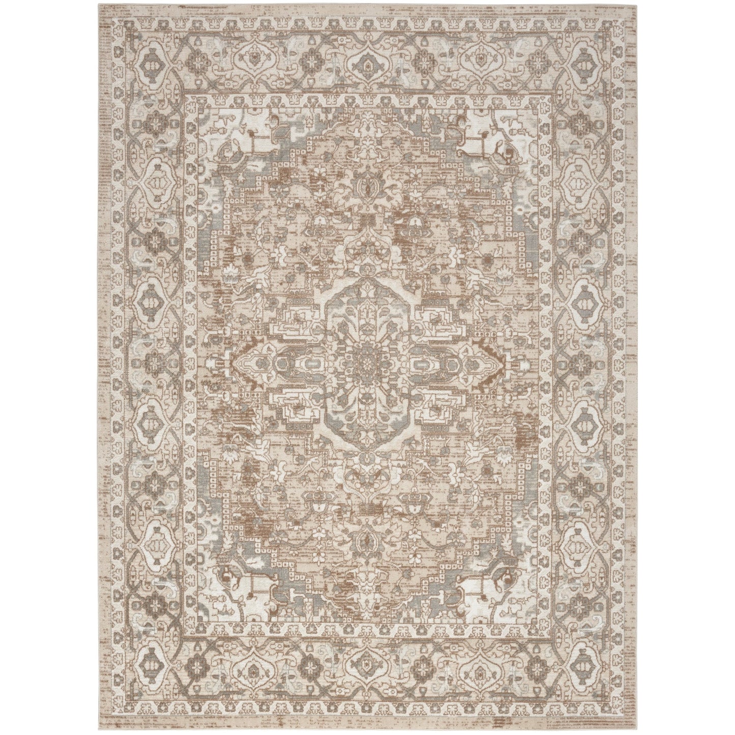 Nourison Quarry Indoor only Persian Area Rug.