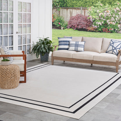 Nourison Sandy Indoor / Outdoor Solid Area Rug