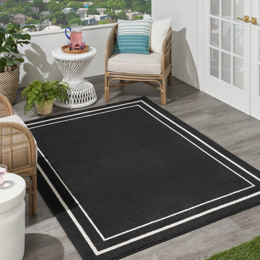 Nourison Sandy Indoor / Outdoor Solid Area Rug