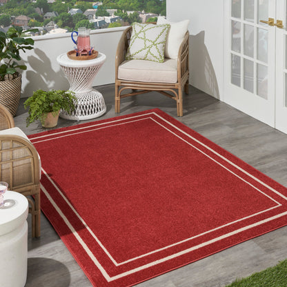 Nourison Sandy Indoor / Outdoor Solid Area Rug