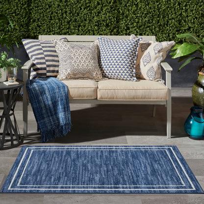 Nourison Sandy Indoor / Outdoor Solid Area Rug