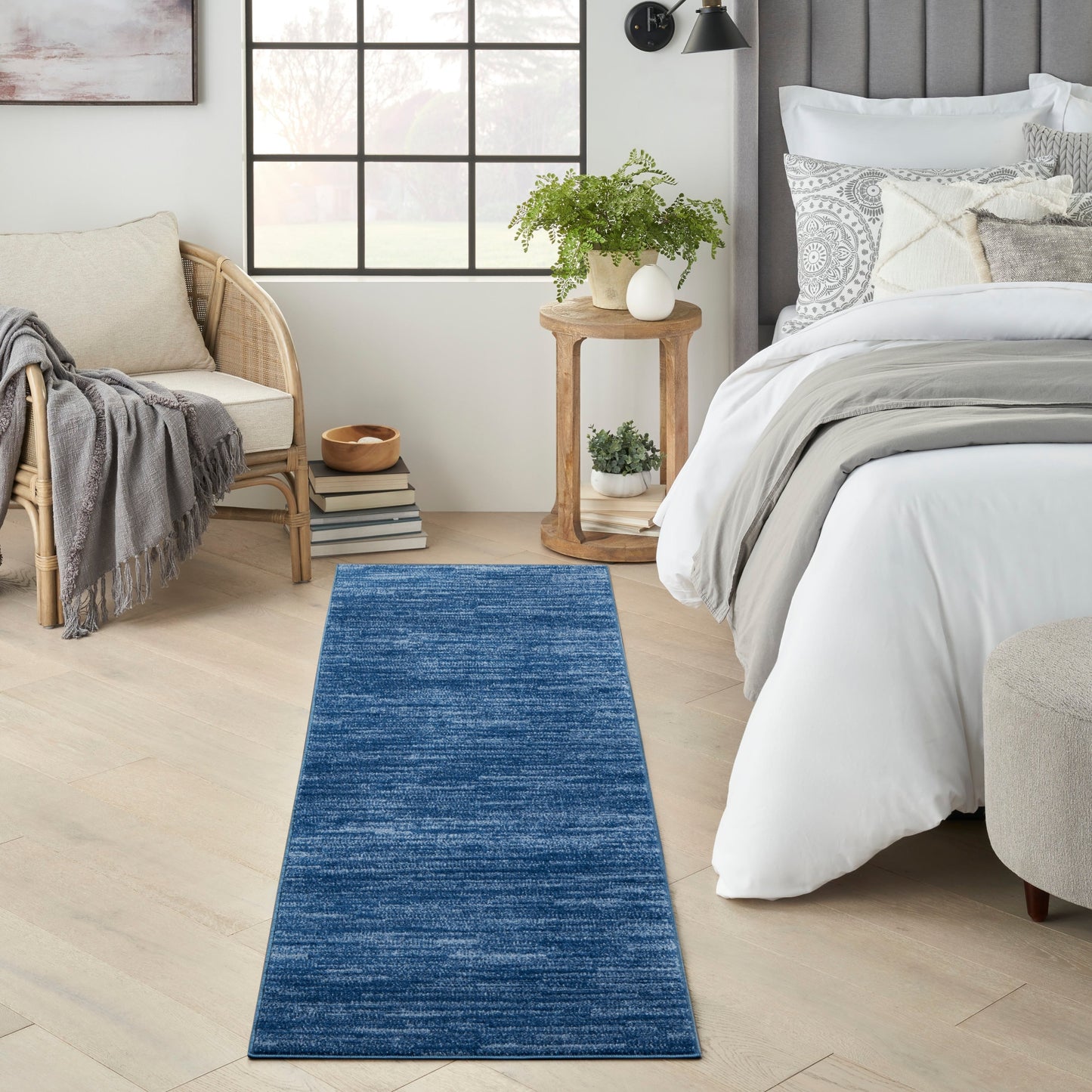 Nourison Modern Solid Indoor/Outdoor Area Rug