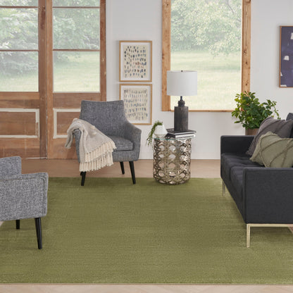 Nourison Modern Solid Indoor/Outdoor Area Rug