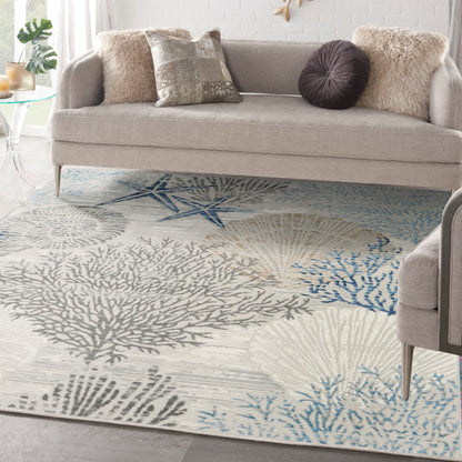 Nourison Seaside Indoor only Nature Area Rug
