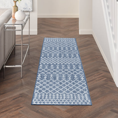 Nourison Selerno Indoor/Outdoor Moroccan Area Rug.