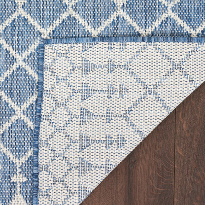 Nourison Selerno Indoor/Outdoor Moroccan Area Rug.