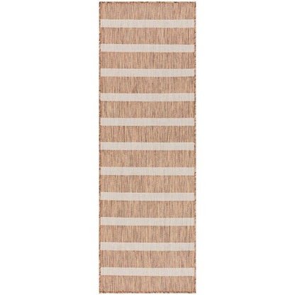 Nourison Selerno Indoor/Outdoor Striped Area Rug.