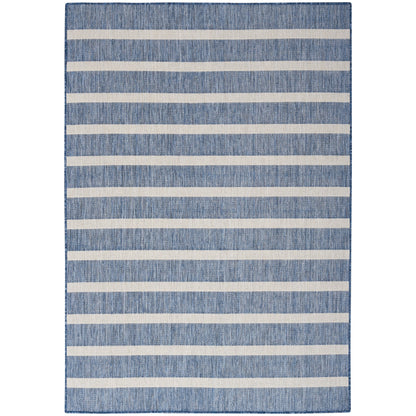 Nourison Selerno Indoor/Outdoor Striped Area Rug.
