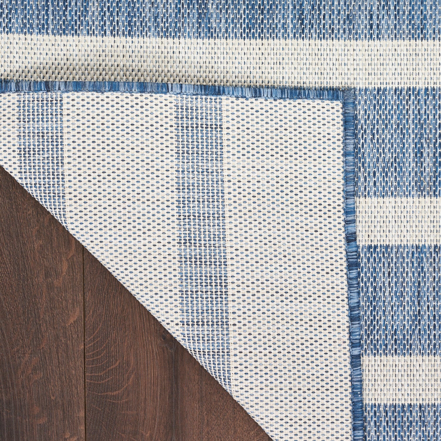 Nourison Selerno Indoor/Outdoor Striped Area Rug.