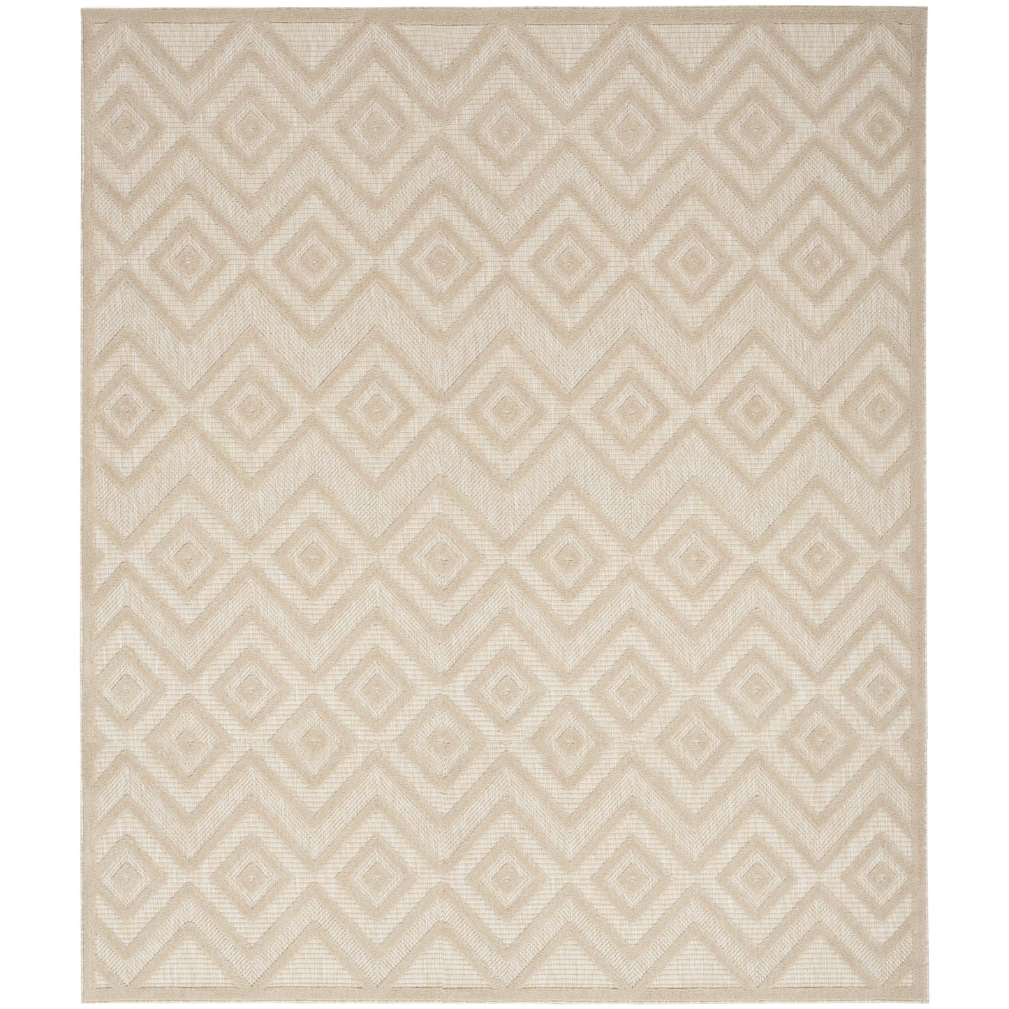 Nourison Versatile Indoor/Outdoor Geometric Flatweave Area Rug
