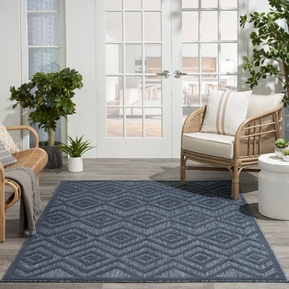 Nourison Versatile Indoor/Outdoor Geometric Flatweave Area Rug