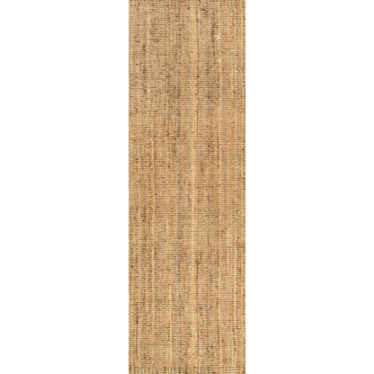 Nuloom Ashli Solid Farmhouse Jute Area Rug