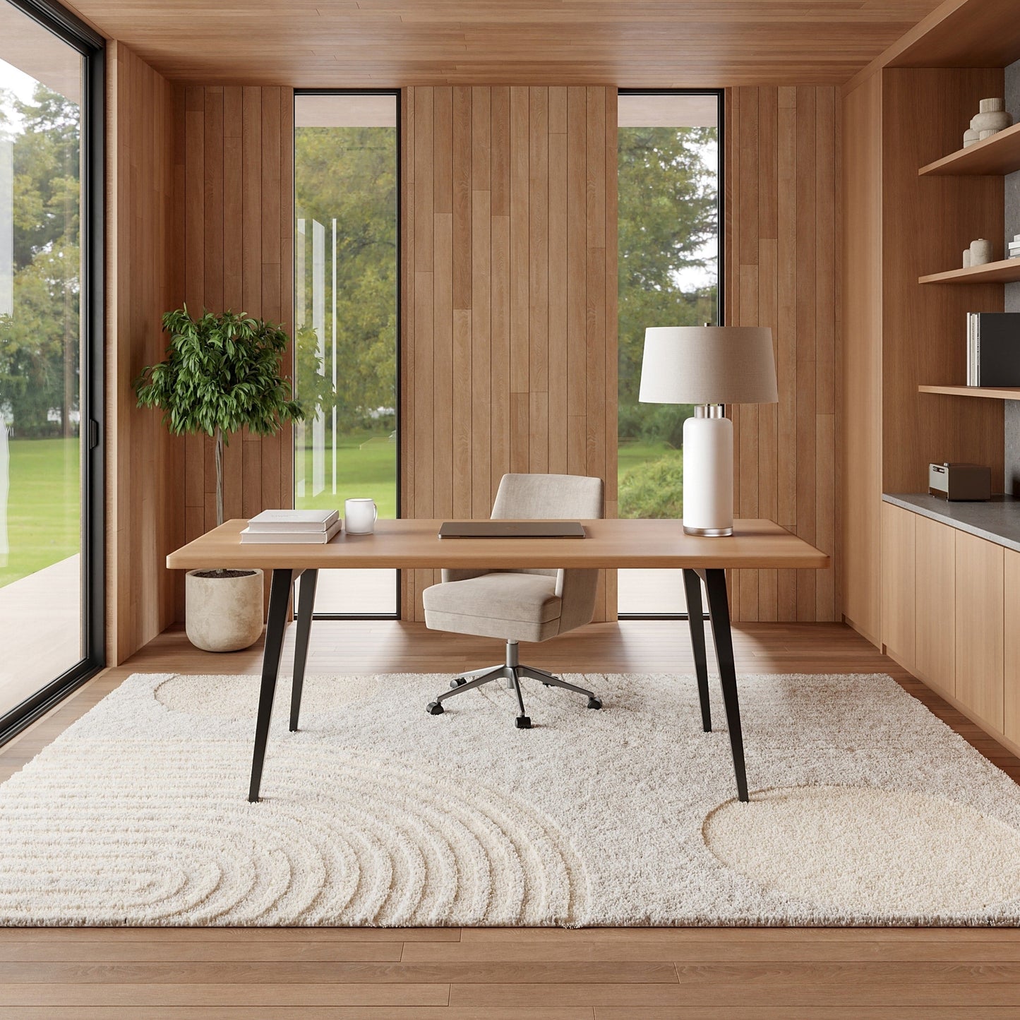 Nuloom Gloria Abstract Shag Area Rug