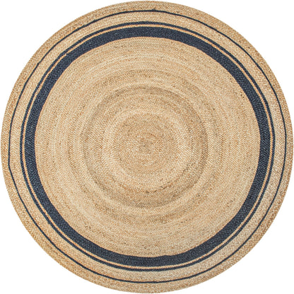 Nuloom Rikki Coastal Braided Jute Area Rug