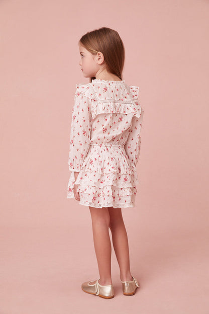 Chemisier fleuri Oda pour fille