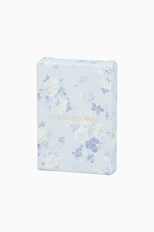 Cartes à jouer imprimées Heirloom - WHISPER BLUE