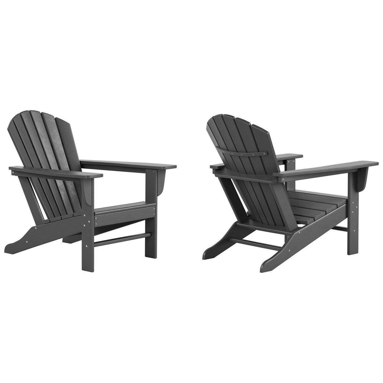 Chaises Adirondack Polytrends Altura Outdoor écologiques toutes saisons (lot de 2)