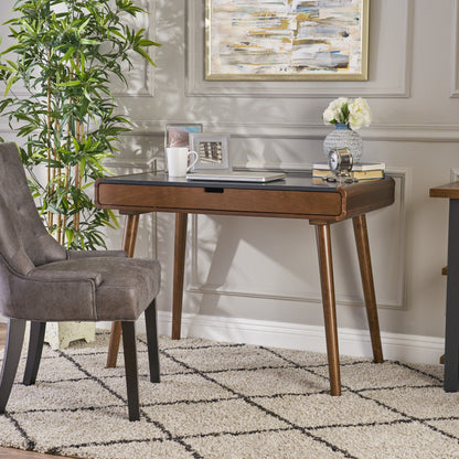 Bureau Peninah en imitation bois d'hévéa par Christopher Knight Home