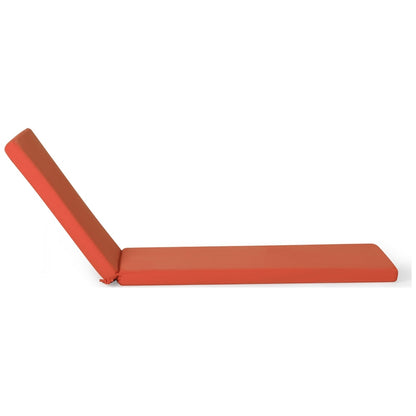 Coussins de chaise longue d'extérieur Polytrends, résistants à la décoloration, toutes saisons (lot de 2)