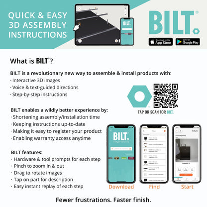 Porch &amp; Den Zoe Commode double à 6 tiroirs