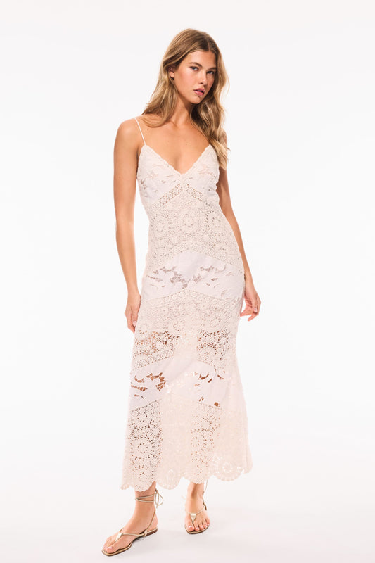 Robe longue au crochet Revoires