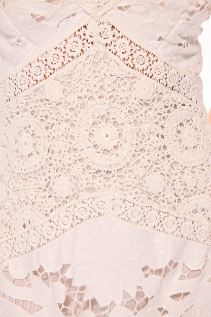 Robe longue au crochet Revoires