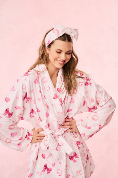 Bandeau nettoyant visage Bow - BLUSHING KISSES